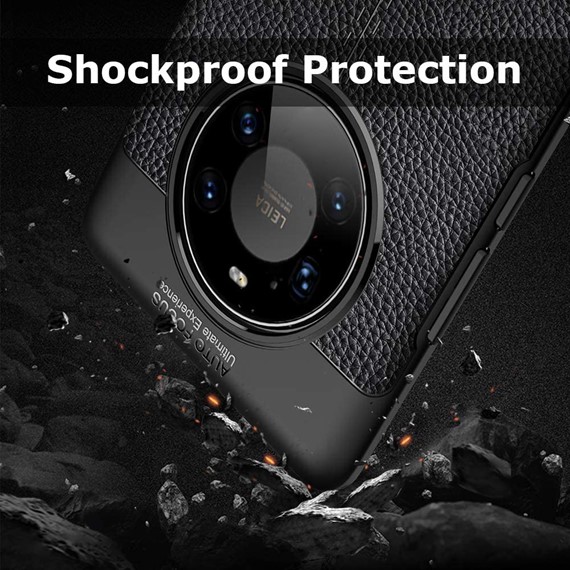 CaseUp Huawei Mate 40 Pro Kılıf Niss Silikon Siyah 5
